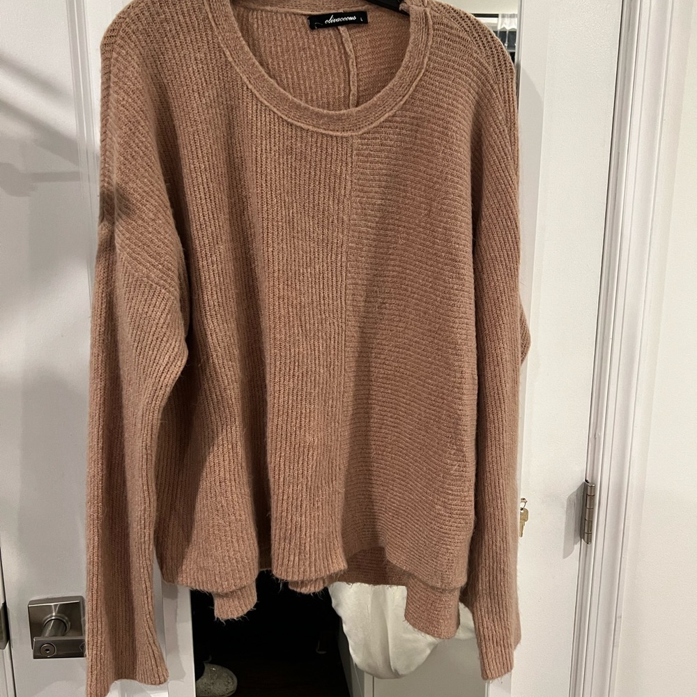 Olivaceous Tan Sweater